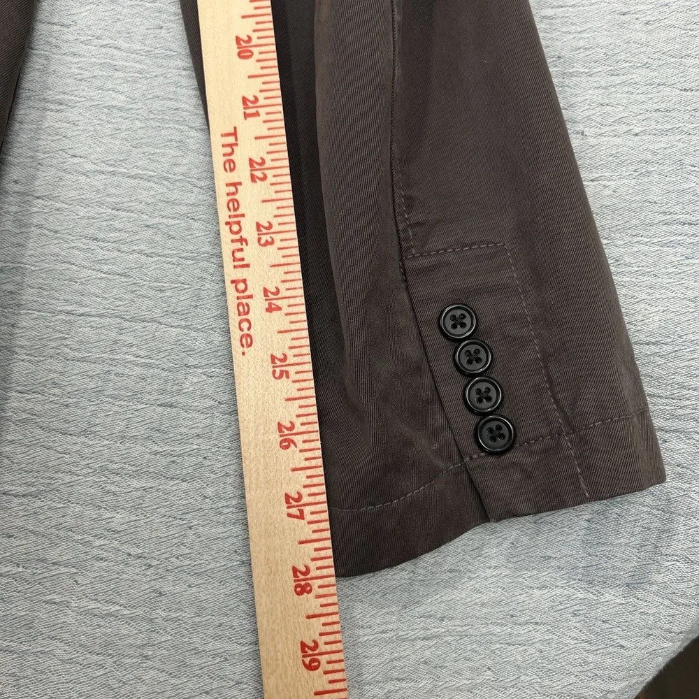 J. Crew Broken In Chino Blazer Men's XLT‎ Beige Khaki Chore Cotton Suit Jacket